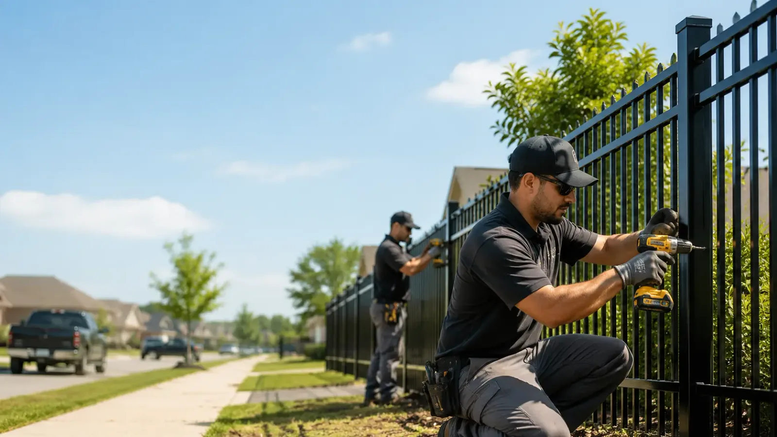 Metal Fence Installation in Long Lake, WI
